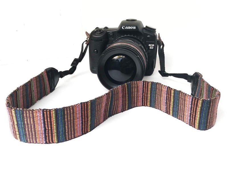 Alled Camera Neck Shoulder Belt Strap,Camera Straps for Women/Men for All DSLR/Nikon/Canon/Sony/Olympus/Samsung (Colorful Green) - Image 3